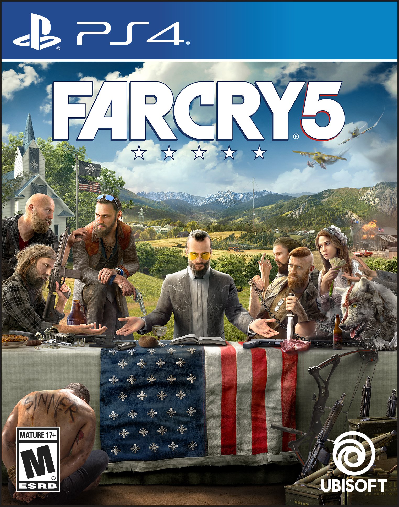 Far Cry 5 PS4 Game Disc
